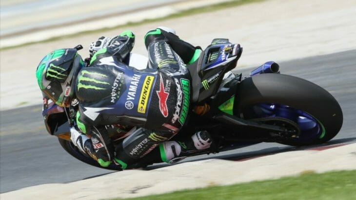 Cameron Beaubier ended up with the fastest lap in the EBC Superbike class on Friday at Road America. Beaubier will lead the way into Saturday's Superpole session.|Photo by Brian J. Nelson