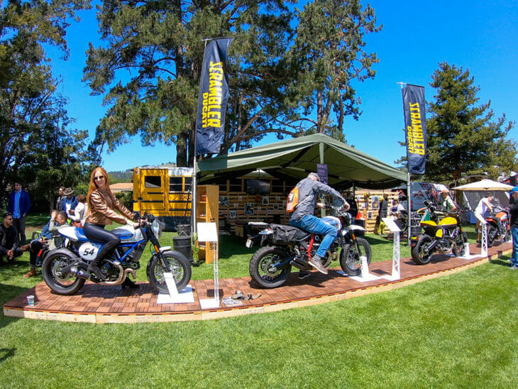 Ducati North America Presents “Spirit of the Scrambler” Award to Custom Scrambler Icon at The Quail Motorcycle Gathering