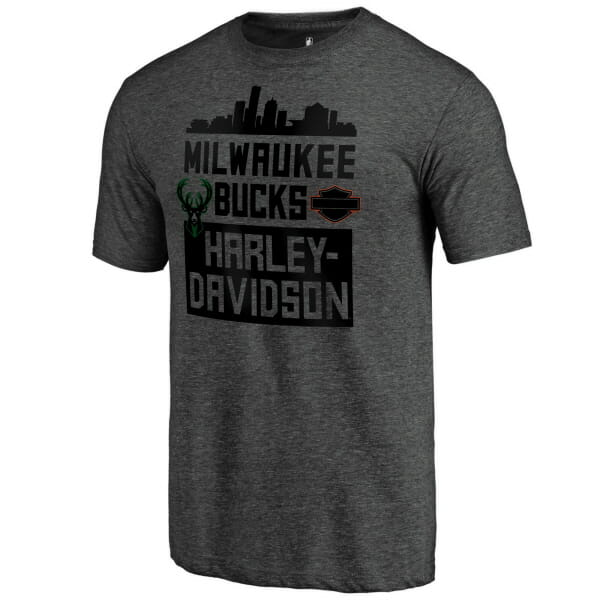Harley-Davidson Teams With the Milwaukee Bucks for Limited-Edition Merchandise