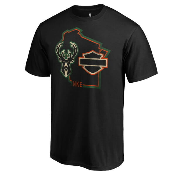 Harley-Davidson Teams With the Milwaukee Bucks for Limited-Edition Merchandise