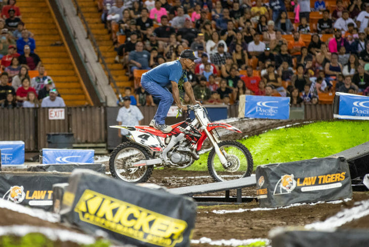 John DeSoto at the 2019 Hawaiian Supercross