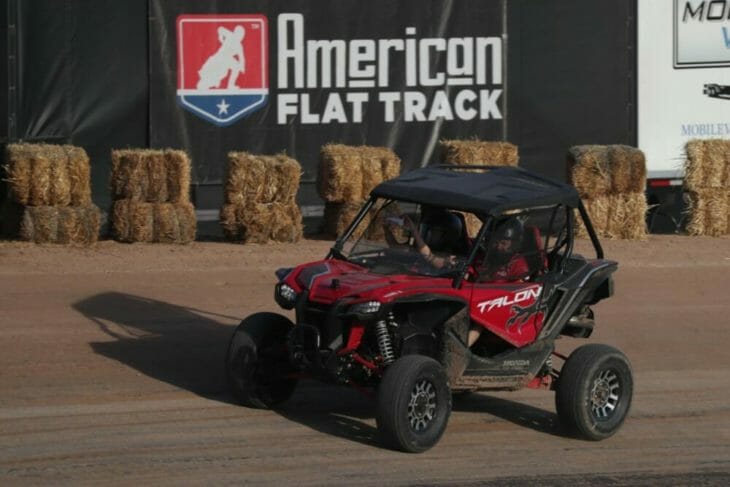 – American Flat Track and American Honda Motor Co. proudly announce the first official partnership between the powersports industry leader and AFT in over three decades
