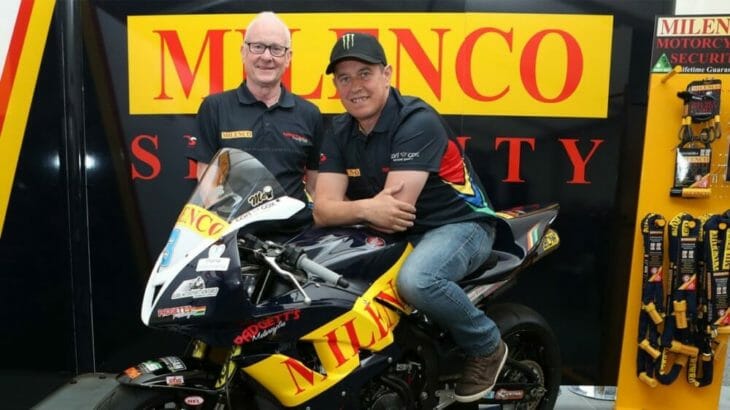 John McGuinness Joins Milenco by Padgetts Team for Supersport Races