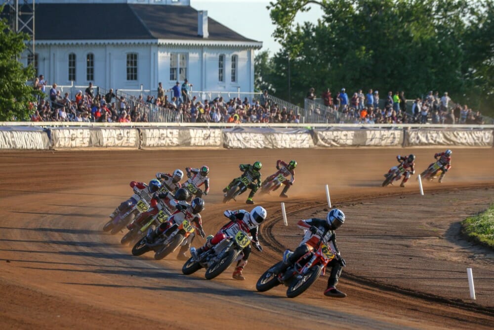 American Flat Track Lexington Red Mile on Saturday, June 1, in Lexington, Ky.