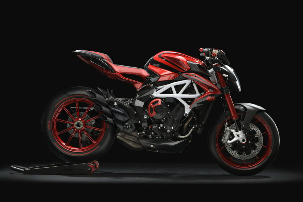 MV Agusta donated “Lewis Hamilton” limited-edition Brutale auctioned off at amfAR yearly gala in Cannes on May 23