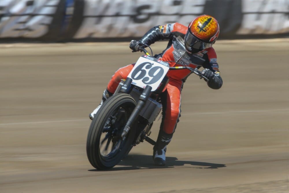 Sammy Halbert Photo Credit: Scott Hunter/American Flat Track