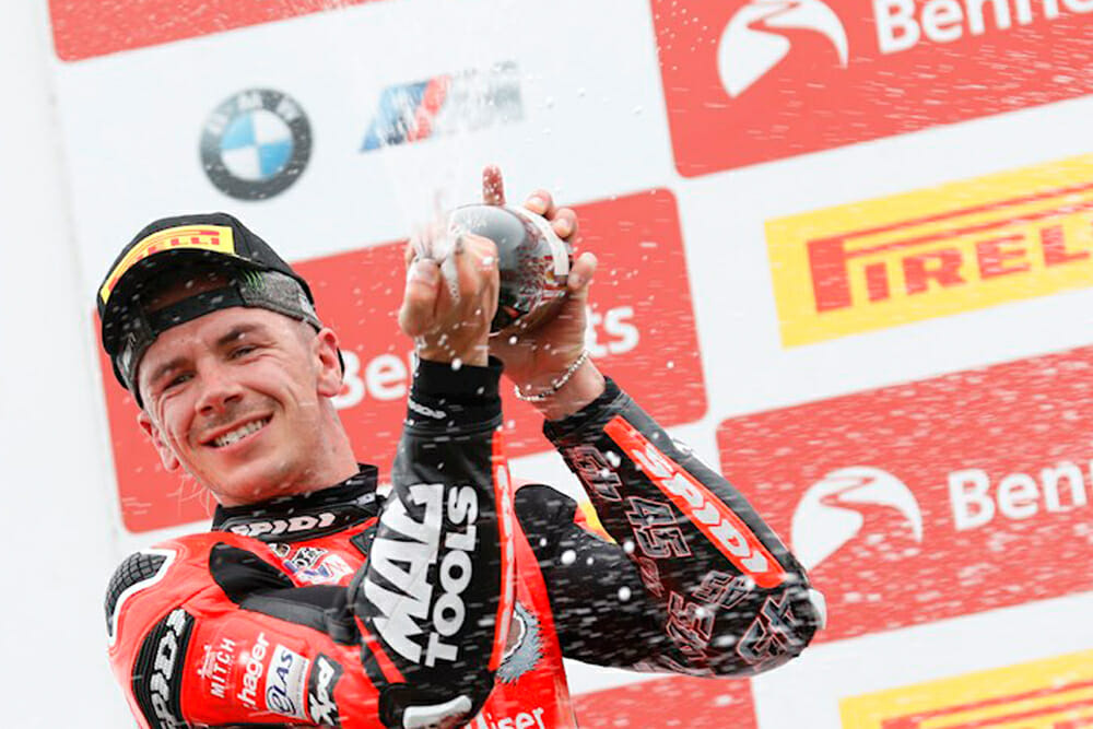 Donington delight for Scott Redding with hat trick of victories