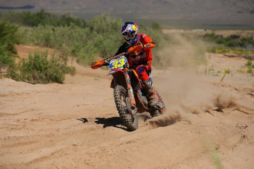 FMF KTM Factory Racing’s Taylor Robert extended his win-streak to three in a row at Mesquite MX at 2019 Sprint Hero Racing Series