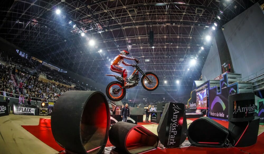 Toni Bou and Repsol Honda Team in the X-Trial World Championship