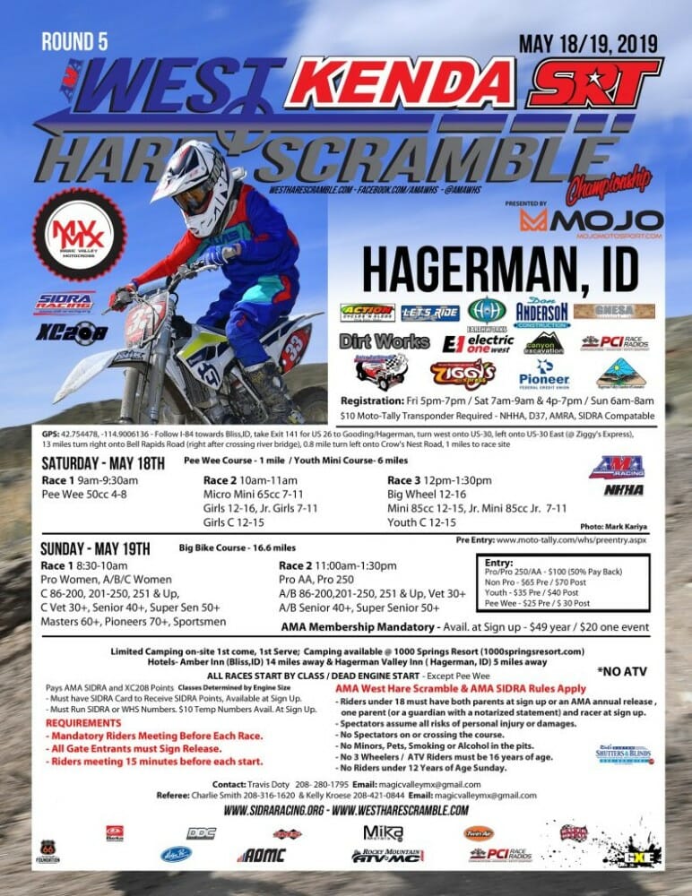 Hagerman West Hare Scramble Cycle News