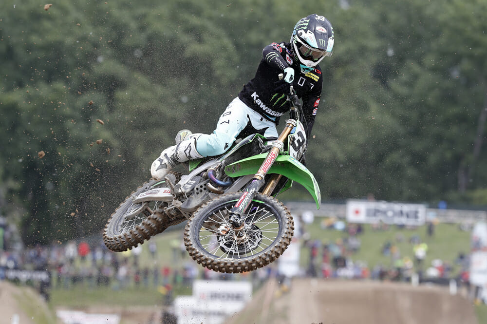 Monster Energy Kawasaki Racing Team narrowly missed the podium at Grand Prix of Lombardy at Mantova