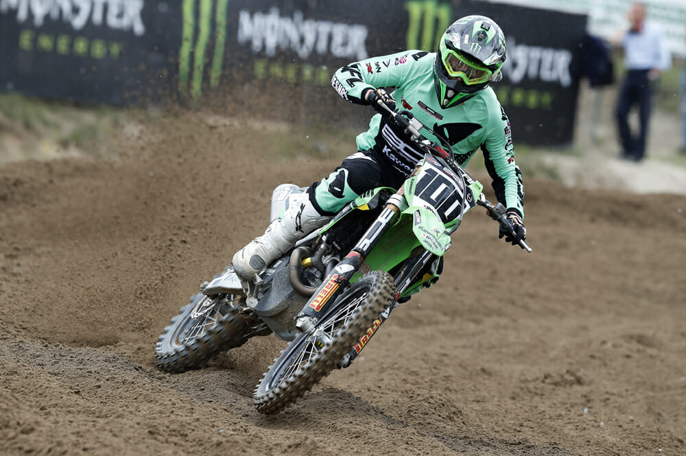 Monster Energy Kawasaki Racing Team narrowly missed the podium at Grand Prix of Lombardy at Mantova