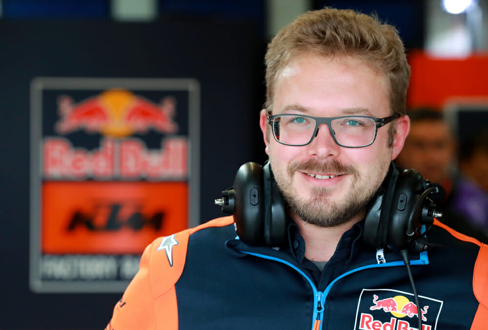 Sebastian Risse is KTM’s Technical Director of MotoGP