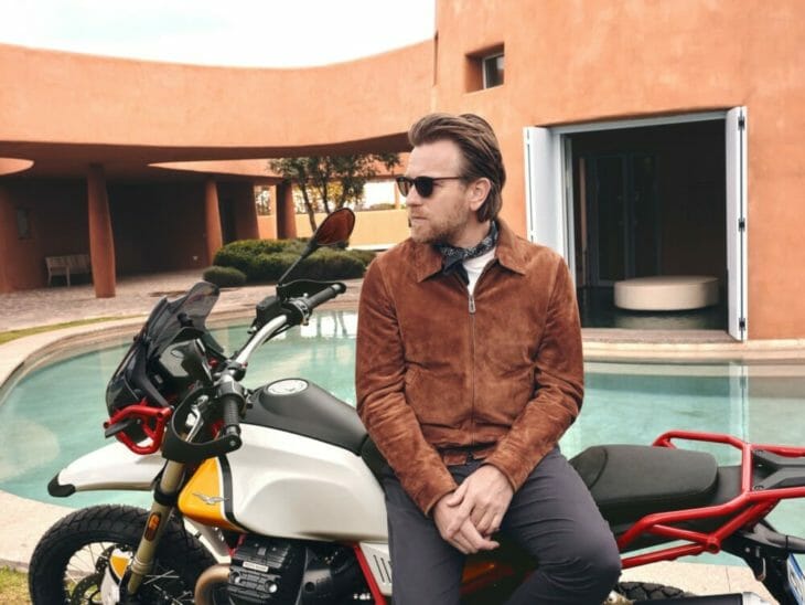 Ewan McGregor is Ambassador for the Moto Guzzi V85TT