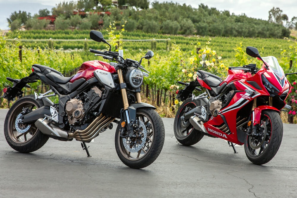 2019 Honda CB650R and CBR650R Review Cycle News