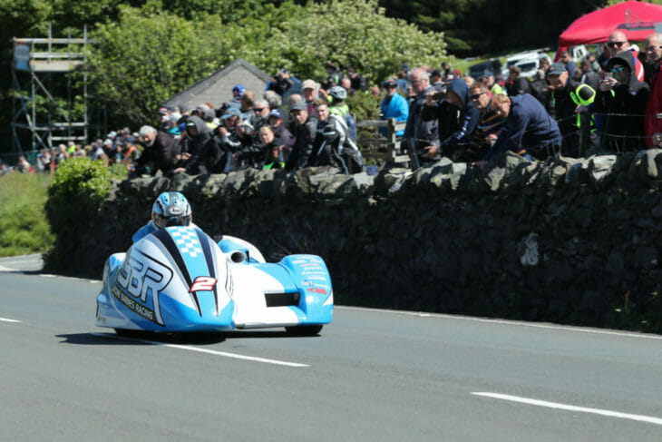 2019 isle of man tt results sidecar race two holden and cain