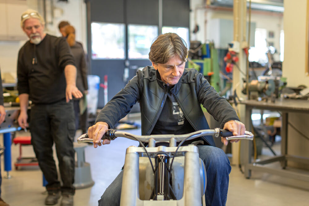 Edgar Heinrich is a life-long BMW man, having headed the design on the K-series, R 1150 GS and S 1000 RR.