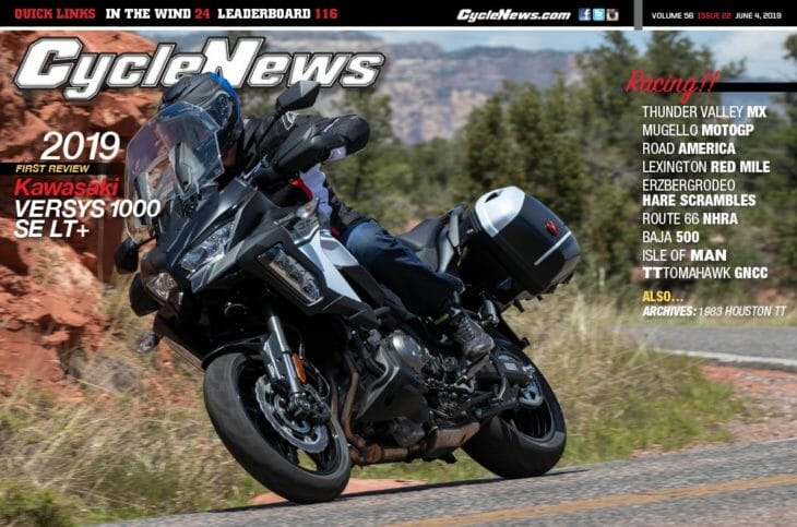 Cycle News Magazine 2019 issue 22 cover