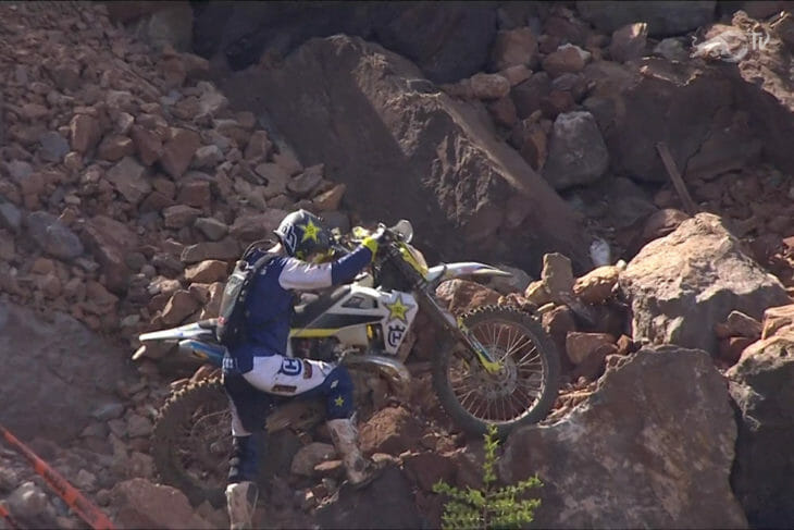 Graham Jarvis put his name at the top of the Erzberg results for 2019.