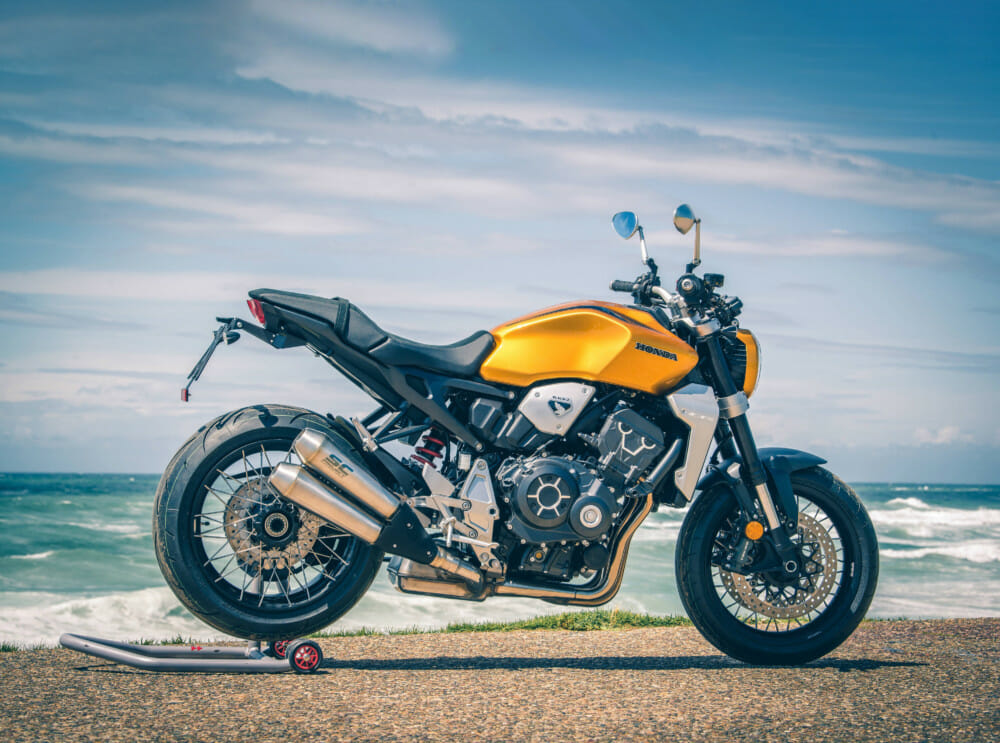 Honda cb1000r глушитель