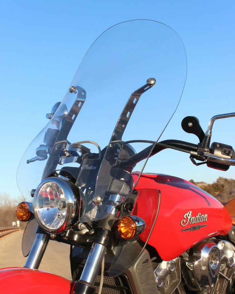 Klock Werks Adds Flare Air Management Kit for Indian Scout to Arsenal of Flare Windshields