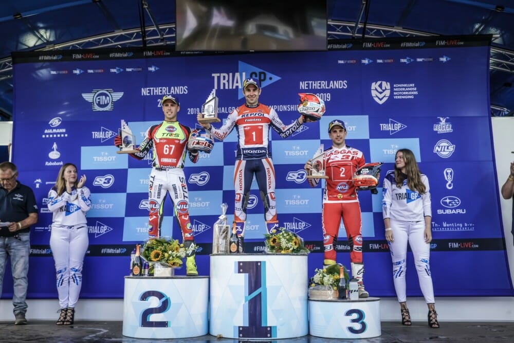 Toni Bou achieves a fourth consecutive season win in the Netherlands