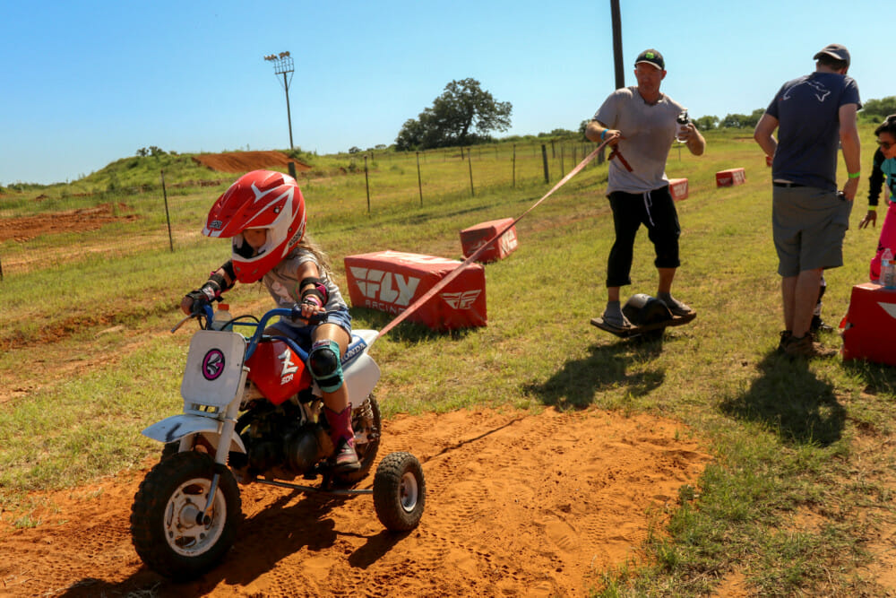 Toyota Camp M2M was held in Floresville, Texas, at Cycle Ranch MX Park