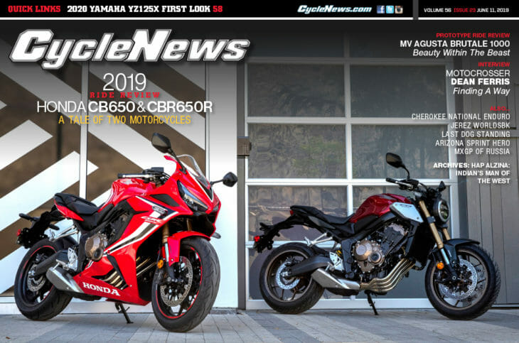 Cycle News magazine #23, 2019