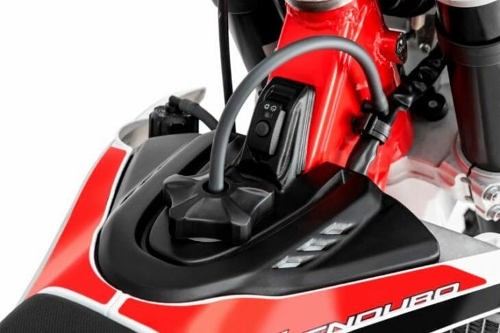 2020 Beta RR Motorcycle map switch.