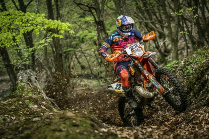 Red Bull KTM Factory Racing’s Jonny Walker, Taddy Blazusiak, Josep Garcia and Nathan Watson are ready to race Red Bull Romaniacs.