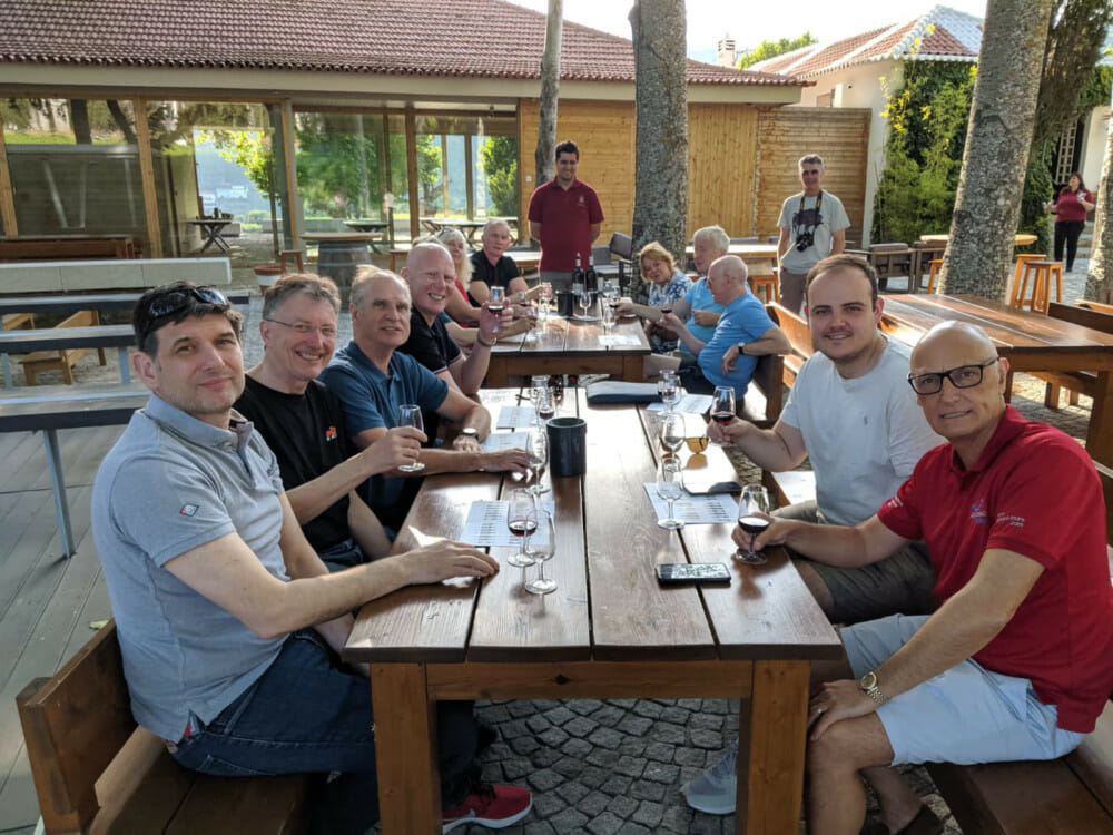 Wine tasting at the Quinta Da Pacheca, "The Wine House Hotel."