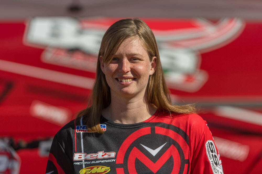 Rachael Gutish has won the TKO women's class a couple of times now and will be facing a large group of female riders in 2019.
