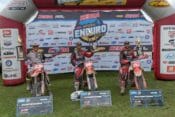 Rattlesnake National Enduro podium. Photo by Shan Moore