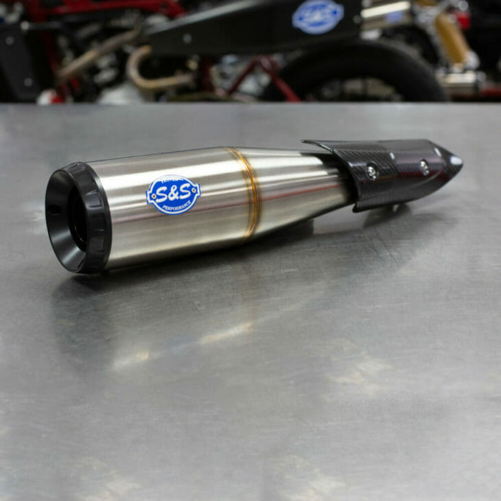 S&S Cycle Grand National Slip-on Mufflers for 2019 Indian® FTR 1200®