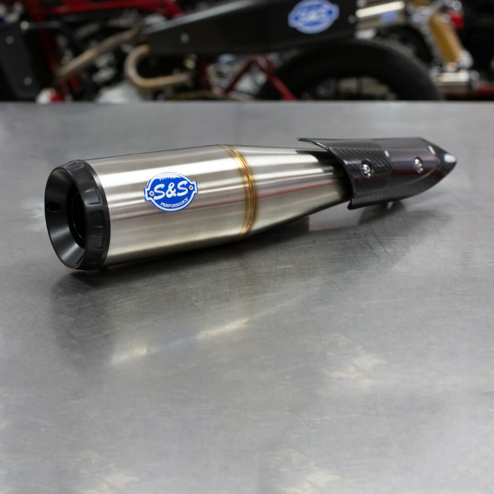 S&S Cycle Grand National Exhausts for the Indian FTR 1200 Cycle News