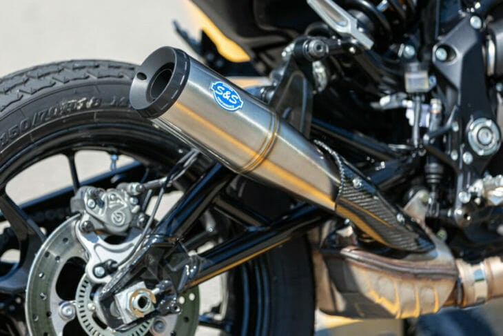 S&S Cycle Grand National Slip-on Mufflers for 2019 Indian® FTR 1200®