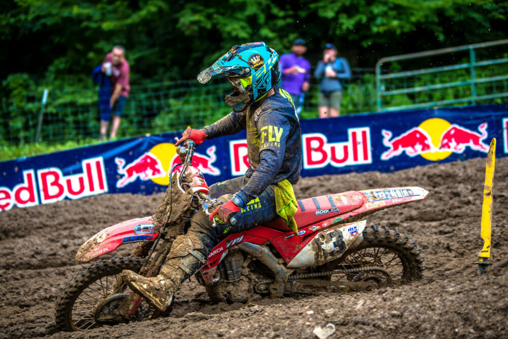 TPJ Racing's John Short had a career day, finishing seventh overall (6-8) in the 450 Class. Photo - Browndogwilson