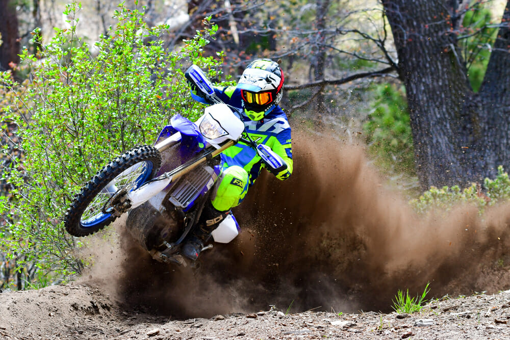 The 2019 Yamaha WR450F has tons of usable power.