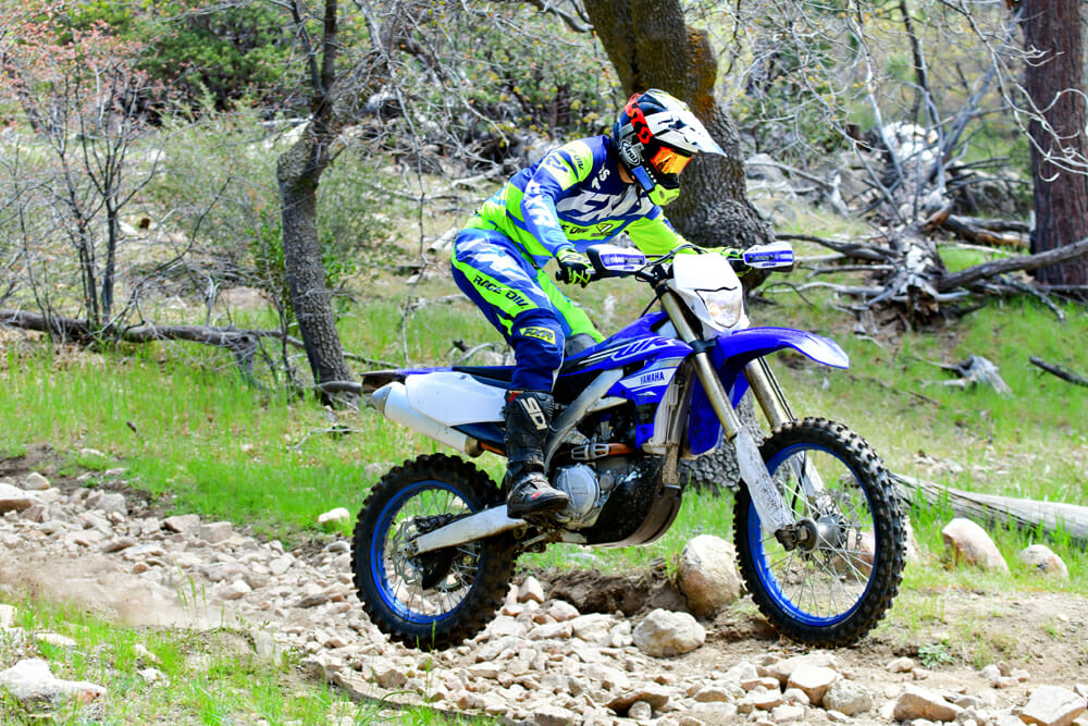 Yamaha’s all-new WR450F is finally here, and it has received a significant overhaul. Read more in our 2019 Yamaha WR450F Review.