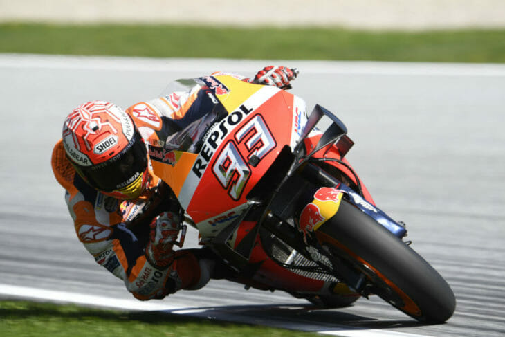 2019 Austrian MotoGP Results and News Marc Marquez Friday