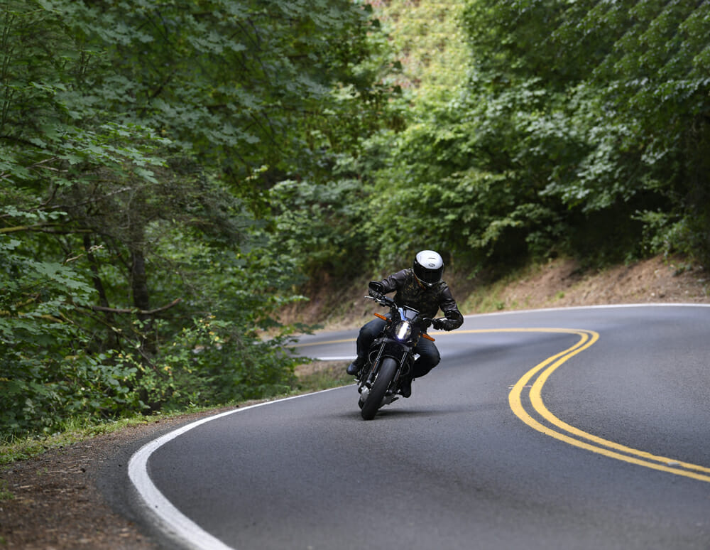 The 2020 Harley-Davdison LiveWire has a kind-of jet airplane sound manufactured into the drivetrain.