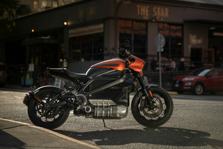 2020 Harley-Davidson LiveWire specifications