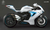 Racetrack-derived F3 800 donated by MV Agusta to UNICEF for charity auction