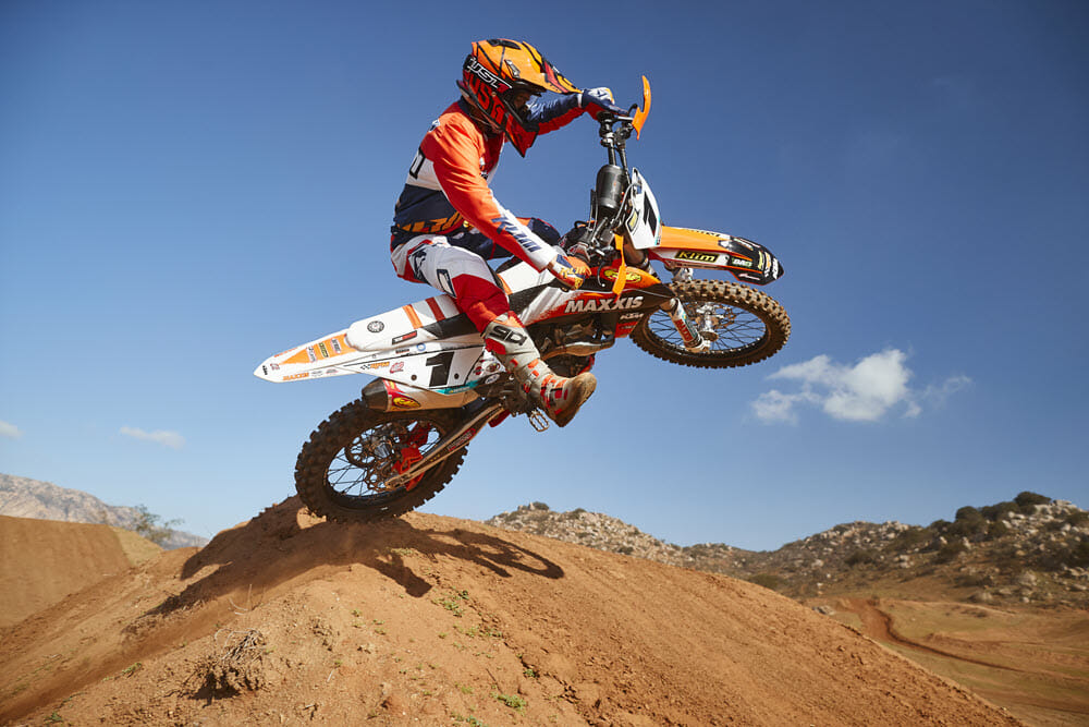 Spencer Wilton has been climbing the ranks among the top off-road racers in North America and won the WORCS Pro 2 light championship in 2018. Photo: Drew Ruiz