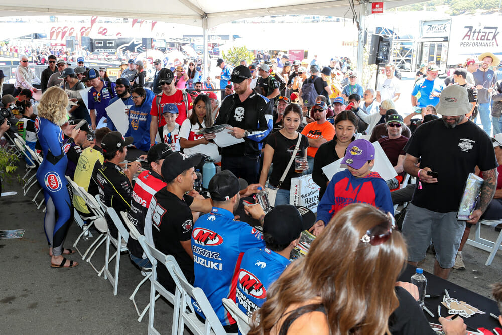 Fan engagement is growing round by round, as was evidenced at the WorldSBK round.