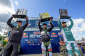 Round 10 of the 2019 AMA Pro Motocross Championship returned after a weekend off for the 50th Anniversary of Unadilla motocross with Monster Energy®/Pro Circuit/Kawasaki rider Adam Cianciarulo adding another podium finish to his resume with a second-place overall after finishing 1-2 for the day and maintained a 28-point lead in the 250 class standings