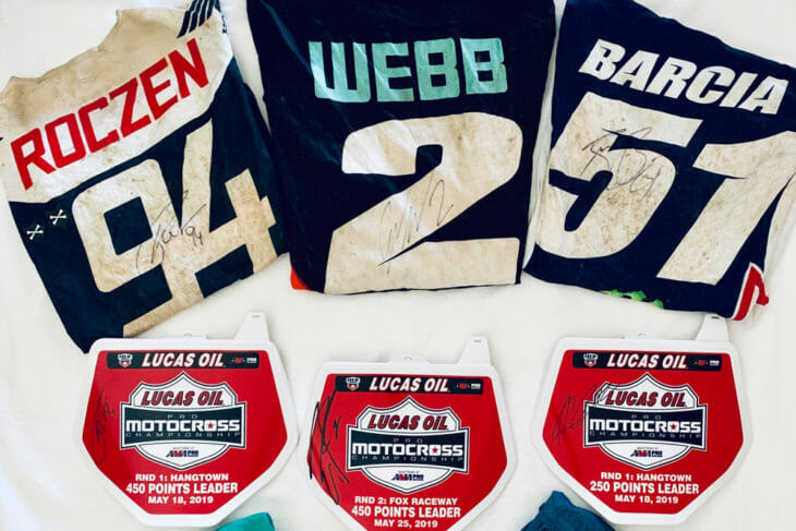 2019 Road 2 Recovery MX Memorabilia Mania eBay Auction