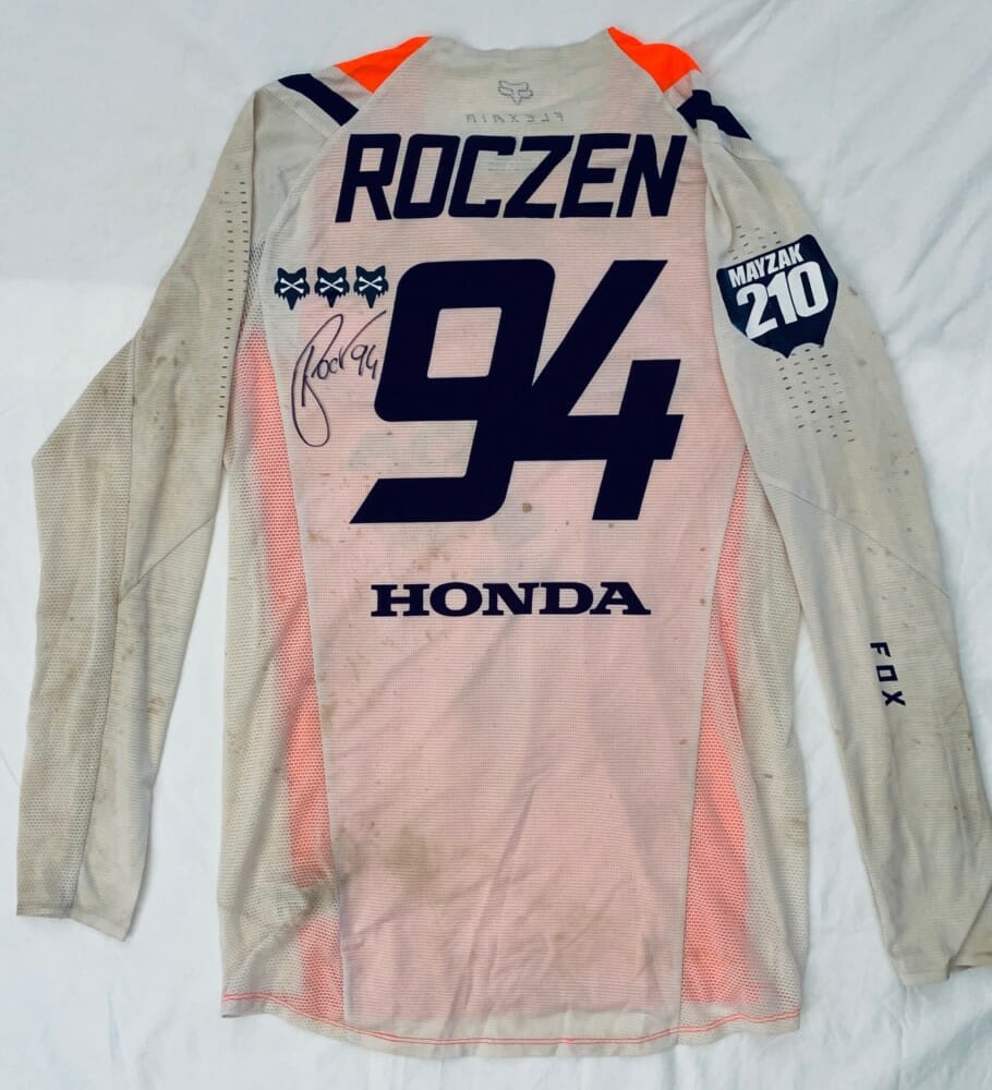 ken roczen signed jersey