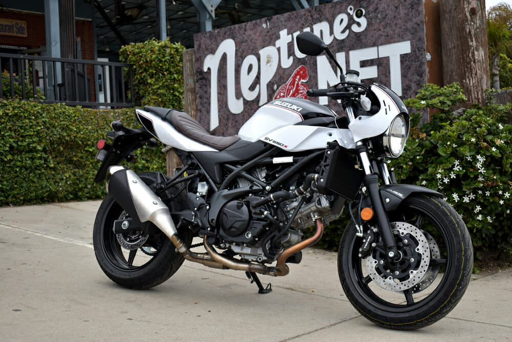 2019 Suzuki SV650X Review | For 2019, Suzuki introduced a Café-inspired version dubbed the SV650X, and the bike continues as a 2020 model.