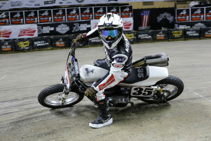 Sideways Saturday is a new indoor flat track race that will be held on the show floor of AIMExpo presented by Nationwide.